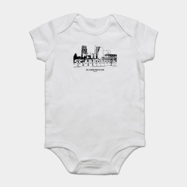 Scarborough - Ontario Baby Bodysuit by Lakeric